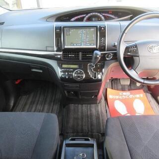 トヨタ　エスティマ【自社ローン対応可】ＨＤＤ地デジ・Ｂカメラ・ＷＰスラ・サンルーフ・クルコン・７人乗り・ＨＩＤの画像