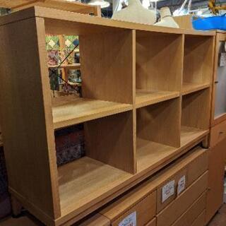 無印良品 木製シェルフ・タモ材 【廃盤品】 無印良品 木製シェルフ用