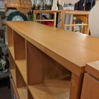 廃盤モデル 無印 MUJI タモ材 オープンシェルフ 2段x3列 ナチュラル 無印良品 木製シェルフ・タモ材 廃盤品 レア無印良品木製シェルフ２×２