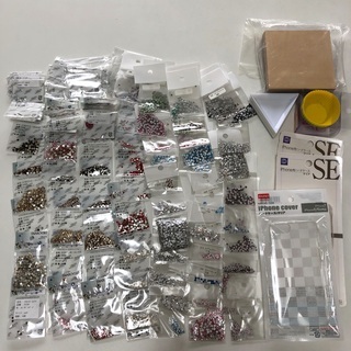 ハンドメイド用品　ラインストーン　スワロフスキーその他　まとめ売り