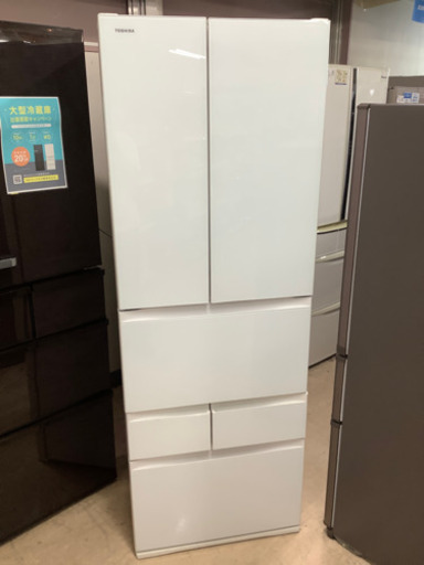 安心の6ヶ月保証付!! 【東芝17年製】 6ドア冷蔵庫 【トレファク町田店】