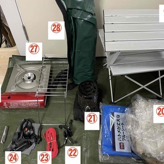 【値下げしました】【キャンプ用品】セット売りの画像