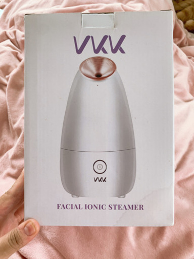 美顔スチーマー　毛穴吸引器　温冷美顔器　未使用品