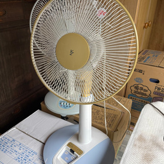 終了:扇風機二台の画像