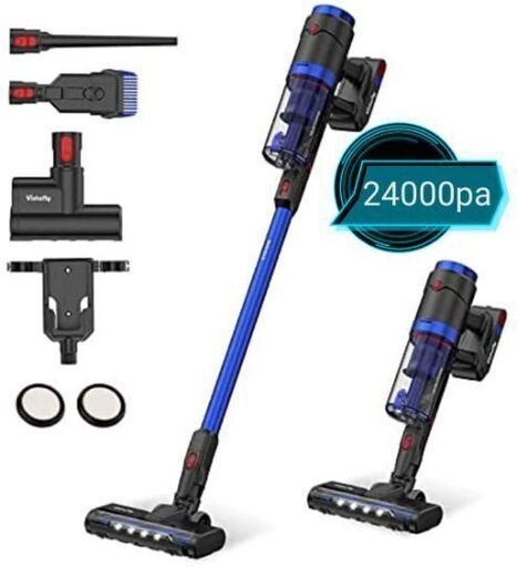 コードレス掃除機 24000PA サイクロン 超強力吸引 サイクロン式 スティッククリーナー