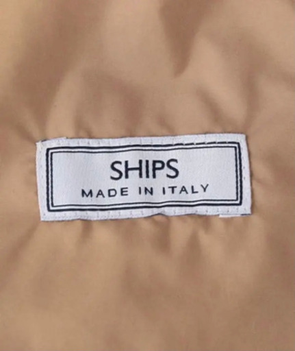 【ships】MADE IN ITALY リバーシブルコート/新品