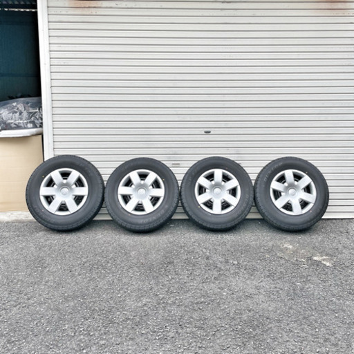 新車外し ハイエース純正 タイヤホイール4本セット