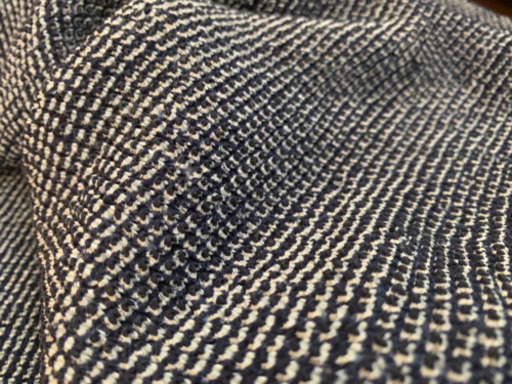 帯揚げ 総絞り 濃紺