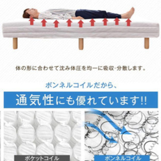 シングルベッドの画像