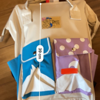 【タグ付き未使用】リュック　ドナルド　デイジーの画像