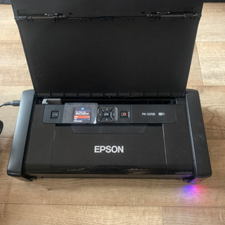 今日取引限定、再投稿値下げEPSONプリンターPX-S05Bジャンク