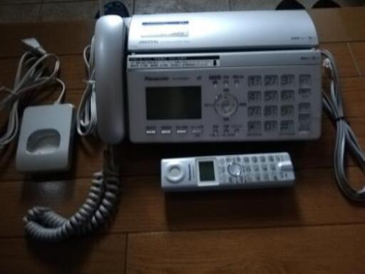 panasonic　パナソニック　電話機　ファックス　子機付　おたっくす