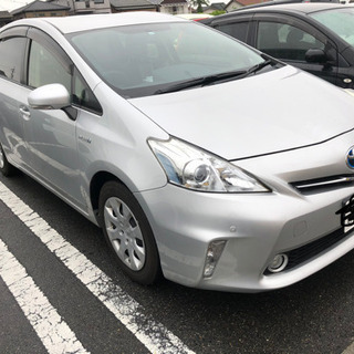 交換希望　プリウスアルファ　距離薄　車検有　不具合無し