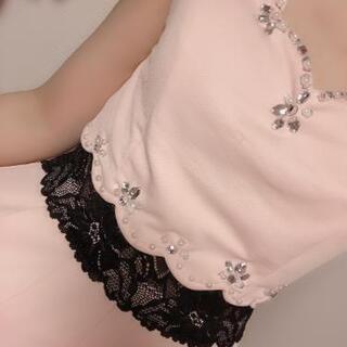 dazzy store キャバドレス フレア ピンクドレス