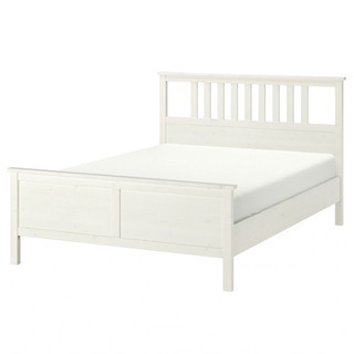 IKEA ダブルベット マットレス/すのこ/ベット下収納付き