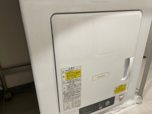 衣類乾燥機 【新古中】 日立 DE-N40WX 衣類 乾燥機