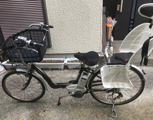 【交渉中】子供が座れる座席付き　電動付き自転車