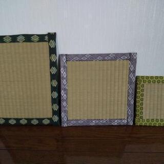 未使用   畳の敷物  畳製飾りマット    畳マット