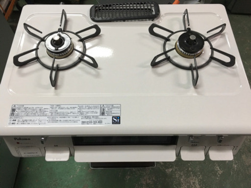 ■パロマ ガスコンロ LPガス用 2019年製 IC-N86SH-R■Paloma プロパンガステーブル