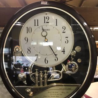 SEIKO セイコー　からくり時計　AM616B　6曲メロディ　...