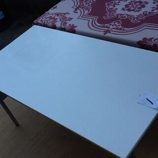 更に値下げ【オフィス家具】140×70㎝ ミーティング会議テーブル 机 PLUS社製の画像