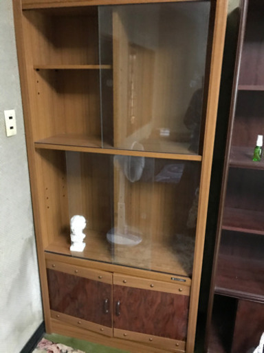 本棚二つ、条件変更。