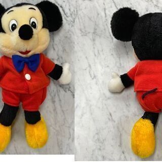 当時物 ディズニー ミッキーマウス ミニーマウス ぬいぐるみセット サンアンドスター TOMY Disney レトロ ヴィンテージ☆ PayPay(ペイペイ)決済可能 ☆ 札幌市 白石区 東札幌 アウトレットモノハウス白石店の画像