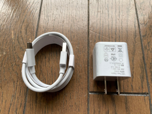 USB充電器　Type CケーブルとACアダプター