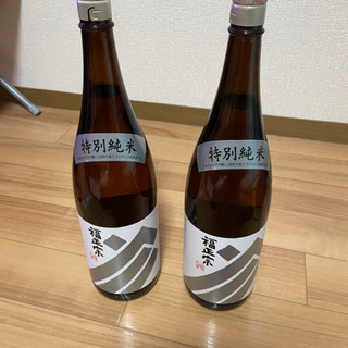福正宗銀ラベル一升瓶2本
