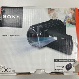【受渡決定】SONY HANDYCAM 2013年製の画像