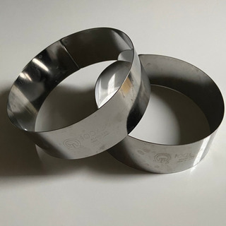 セルクル2個セット 直径10cm×高さ3.5cm