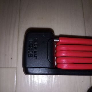 自転車カギ　ホルダーつき