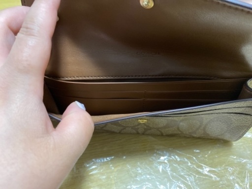 coach長財布