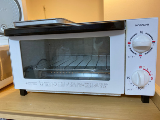 KOIZUMI 17年製　オーブントースター　中古