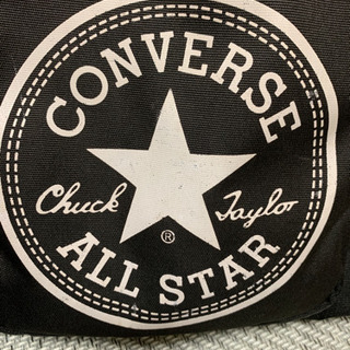 リュック 黒 CONVERSE ※中古の画像