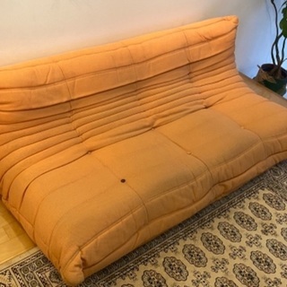 リーン・ロゼ　トーゴ　3人掛けソファ