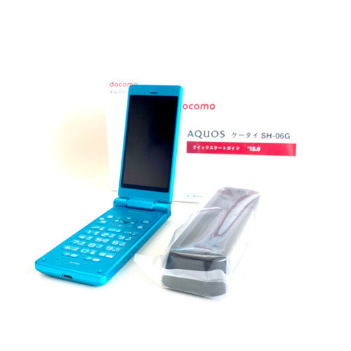 【新品未使用品】ドコモ docomo SHARP AQUOS ケータイ SH-06G