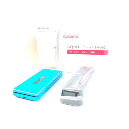 【新品未使用品】ドコモ docomo SHARP AQUOS ケータイ SH-06G 