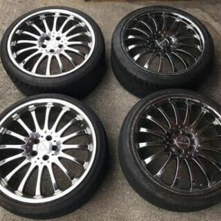 カールソン 20インチ + PCD変換ワイドトレッドスペーサー