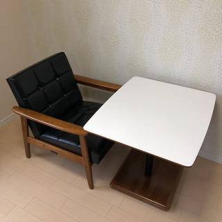 『カリモク60』カフェテーブル & Kチェア 1シーター【カリモ...