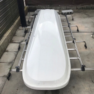 値下げ❗️引き取り限定❗️ハイエース100系キャリアとルーフBO...