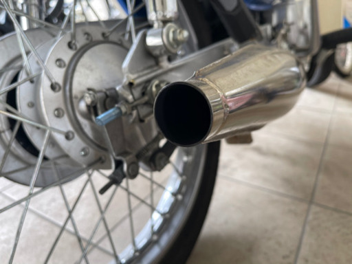 スーパーカブ110 マフラー　キタコ　クラシックダウンマフラー