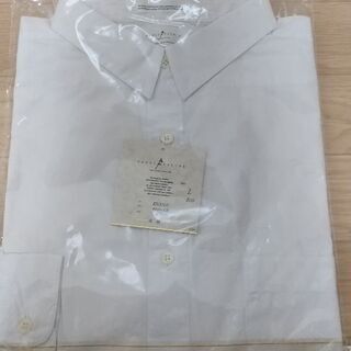 長袖カッターシャツ　L　【未使用品】