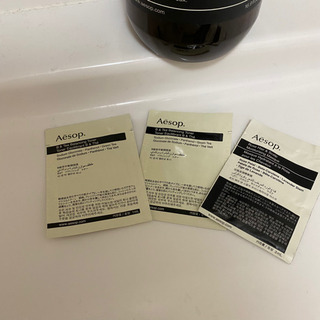 シャンプーボトル イソップ aesop サンプル付き 化粧水 ヘアマスクの画像