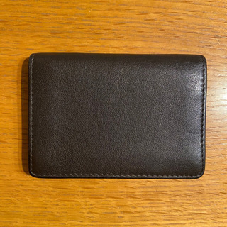 値下げしました！美品！ポロ　ラルフローレン　名刺入れ　カードケース　レザーの画像