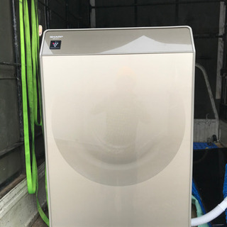 【名古屋市郊外配送可能】SHARP 11/6kgドラム式洗濯機　ES-G111 2018年製