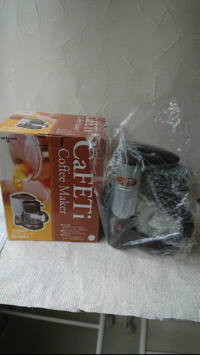 イズミ　浄水機能付コーヒーメーカー　IC-3801  5カップ分