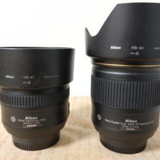 AF-S ニッコール 28mm f/1.8Gと50mm f/1.8Gのセットの画像