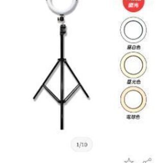調光LEDリングライト 20cm USB給電 LEDリングライト...