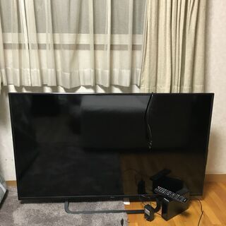 2019年製液晶テレビ　Quriom　49インチＴＶ　５００ギガ...